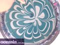 Marbling nail tips. uñas, Nägel, เล็บ, mangiarsi, paznokieć,  ноготь пальца, ongle, βερνίκι νυχιών, μάνο, 指甲, móng tay, acrylic, gel, long, short nail art tutorial www.oceasia.com.au .
