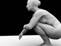 GIRL CROUCHED DOWN - Sculpted with Silo/Mudbox (3D CG)