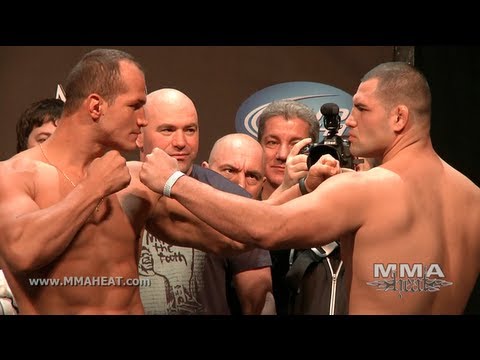 UFC 155: Junior Dos Santos and Cain Velasquez Weigh-In + Staredown