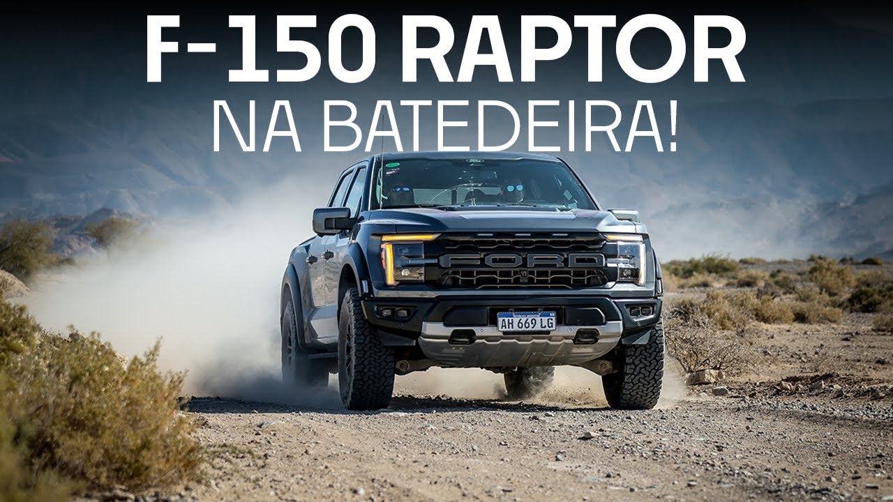 Botando a Ford F-150 Raptor PRA BATER na trilha do Desafio Ruta 40 do W2RC!