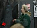 Raw Video: Polls Open to Long Lines in NYC