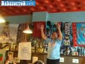 Aficionados del Alavés en un bar del Celta de VIgo