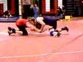 peter cardaci wrestling in the HHHE tournament