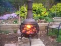 Chimnea in the back yard