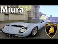 Lamborghini Miura P400 SV 1971 для GTA San Andreas видео 1