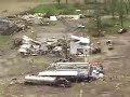 Views of the town of Hazleton, Iowa after an EF-5 Tornado hit the town. That tornado ended up killing seven people across NE Iowa.