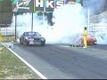 R32 Nissan Skyline GT-R vs Nissan 300ZX twin turbo drag raci