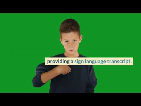 How to implement WCAG 2.1 Success Criteria 1.2.6 Sign Language (Prerecorded) in code with examples