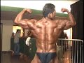 Musclemania bodybuilder Marcos Cardona poses