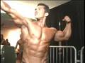 Musclemania bodybuilder Marcos Cardona poses