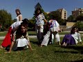 Estávamos sentados no jardim quando...