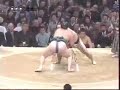Sumo Hakuho Beats Asashoryu