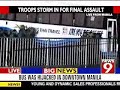 Manila, Philippines Bus Hijack - Incompetent Philippines SWAT Team storming in.