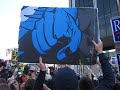 Anti-CNN speech at the March 15 demonstration in L.A.