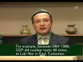 East Turkestan nuclear-tested 46 times by Chinese government East Turkestan nuclear-tested 46 times by Chinese government
