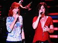 Reba McEntire & Kelly Clarkson at the CMA Festival 2007 Reba McEntire & Kelly Clarkson at the CMA Festival 2007