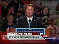 Breaking News: Edwards Endorses Obama Pt.2