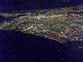 Los Angeles at night, aerial view - 18