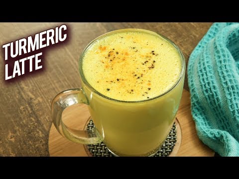 Turmeric Latte – How To Make Turmeric Milk – Golden Drink Recipe – Haldi Doodh – Varun