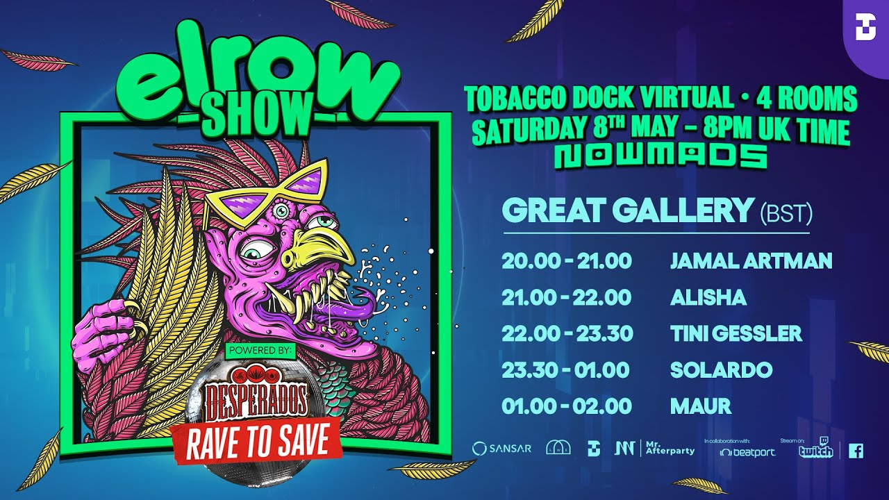 Solardo - Live @ Elrow x Tobacco Dock Virtual 2021