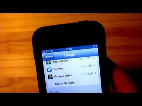 how to percentage battery iphone