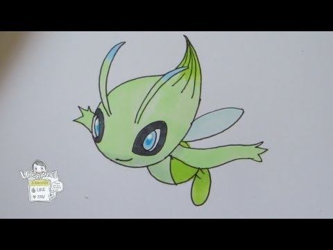 how to draw celebi