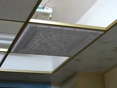 how to fit pvc ceiling