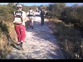 De weg naar de Timpone della Motta..en dit dus elke dag he;)