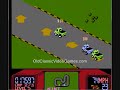 oldclassicvideogames.com this is oldclassicvideogames.com looking back at an old video game for the original nitendo called rc pro-am. this is a classic racing game where you will race against 3 other computer controlled cars. you will race along many different tracks, collecting power-ups for speed, excelleration, and traction. you will also pick up one of two weapons. one weapon allows you to shoot forward, while the other shoots backward. each track has its own set of hazards that range from water which slows you down, oil which will cause you lose control momentarily, as well as walls that will come up out of the ground at different times. many tracks have booster pads on them which will give you a big boost of speed. this can be good or bad depending on what hazards lie around the corner. lastly, you will also collect one letter on each track. these letters will spell out the word nintendo at the bottom of your screen, and when you get all the letters it will reset and your vehicle will be upgraded to a new type. there are 3 vehicle levels in the game. you recieve gold, silver, or bornze trofies based on your finishing position, and if you finish in 4th you lose the game. there are continues however. this game is highly addicting and gets extremely difficult to beat. the main reason this game is so hard to beat is at random times the orange car will decide to gain super powers and literraly blast off at a super speed around the track as you can see here. the only way  ... 