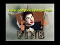 jeans '87 rai3 eddy brisky mimo magico con marlee matlin e il pesentatore fabio fazio