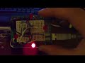 Arduino accelerometer driving LEDs