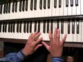 organ playing