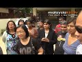 Ambiga slams Burger Stall protest outside home