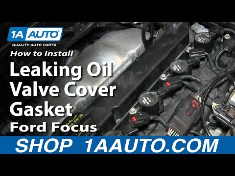 How To Install Replace Fix Leaking Oil Valve Cover Gasket Ford Focus