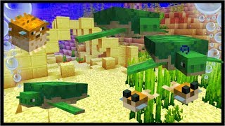 Exploring The Minecraft 1 13 Aquatic Update Minecraft Snapshot 18w09a Minecraftvideos Tv