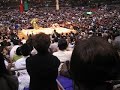 平成19年九州場所初日の結びの一番