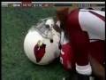 Anquan Boldin Knocked Out By Eric Smith Cardinals vs. Jets