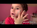 Frankie Stein Monster High Doll Costume Makeup Tutorial for Halloween