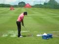 Yani Tseng at the driving range, HSBC Women's Champions tournament, Singapore