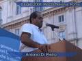 8 luglio 2008, Piazza Navona - Antonio Di Pietro