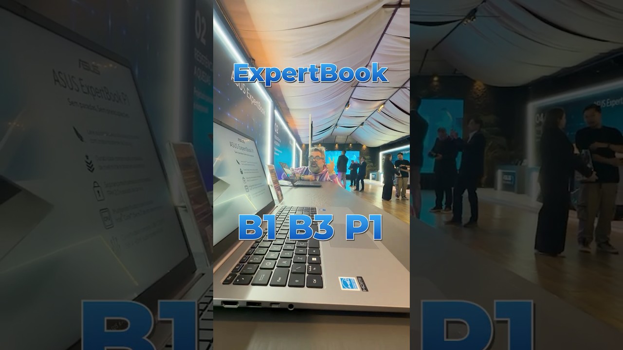 Linha ASUS ExpertBook: feito para aguentar os perrengues do trabalho!