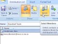 Microsoft Outlook 2007 - Create a Distribution List