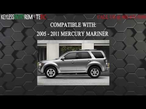 How To Replace Mercury Mariner Key Fob Battery 2005 2011