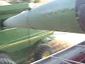 Corn Fed- John Deere 9650STS unloading onto a Grain Cart