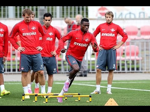 «Спартак» тренируется в Академии им. Фёдора Черенкова
