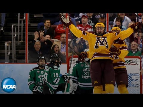 2014 Frozen Four: Justin Holl's buzzer beater sends Minnesota to finals