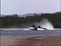 Grumman goose crashing on landing