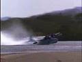 Grumman goose crashing on landing