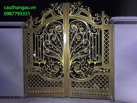 Cửa cổng sắt mỹ thuật, nghệ thuật đẹp