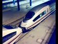 Renfe ave, s103 double-trainset acceleration